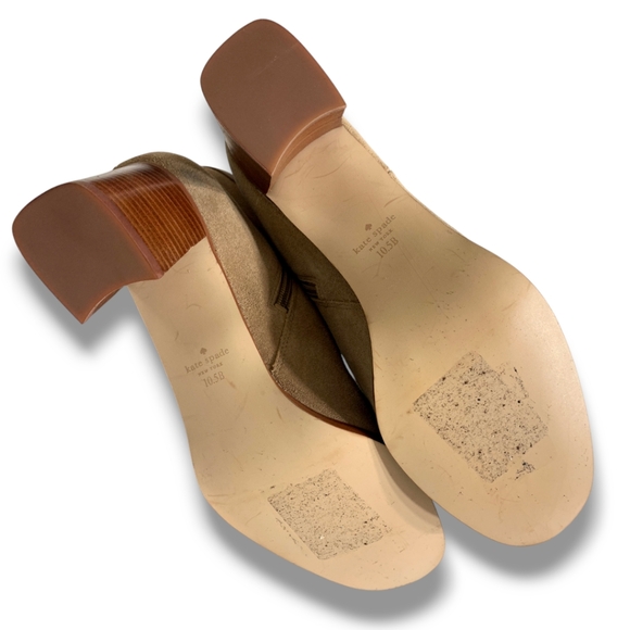 Kate Spade New York Madison Tan and Cream Boots size 10.5 - Picture 6 of 14